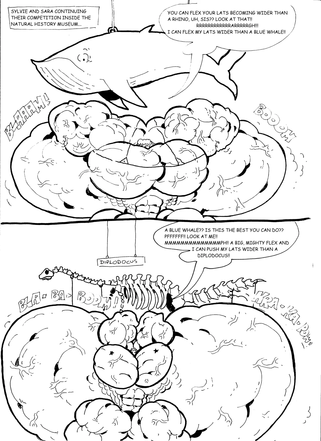 Sylvie 'n' Sara - The Museum page 1 full