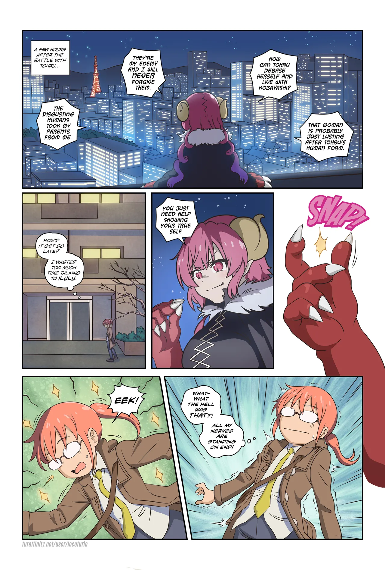 Carnal Test - Kobayashi-san-chi no Maid Dragon page 3 full