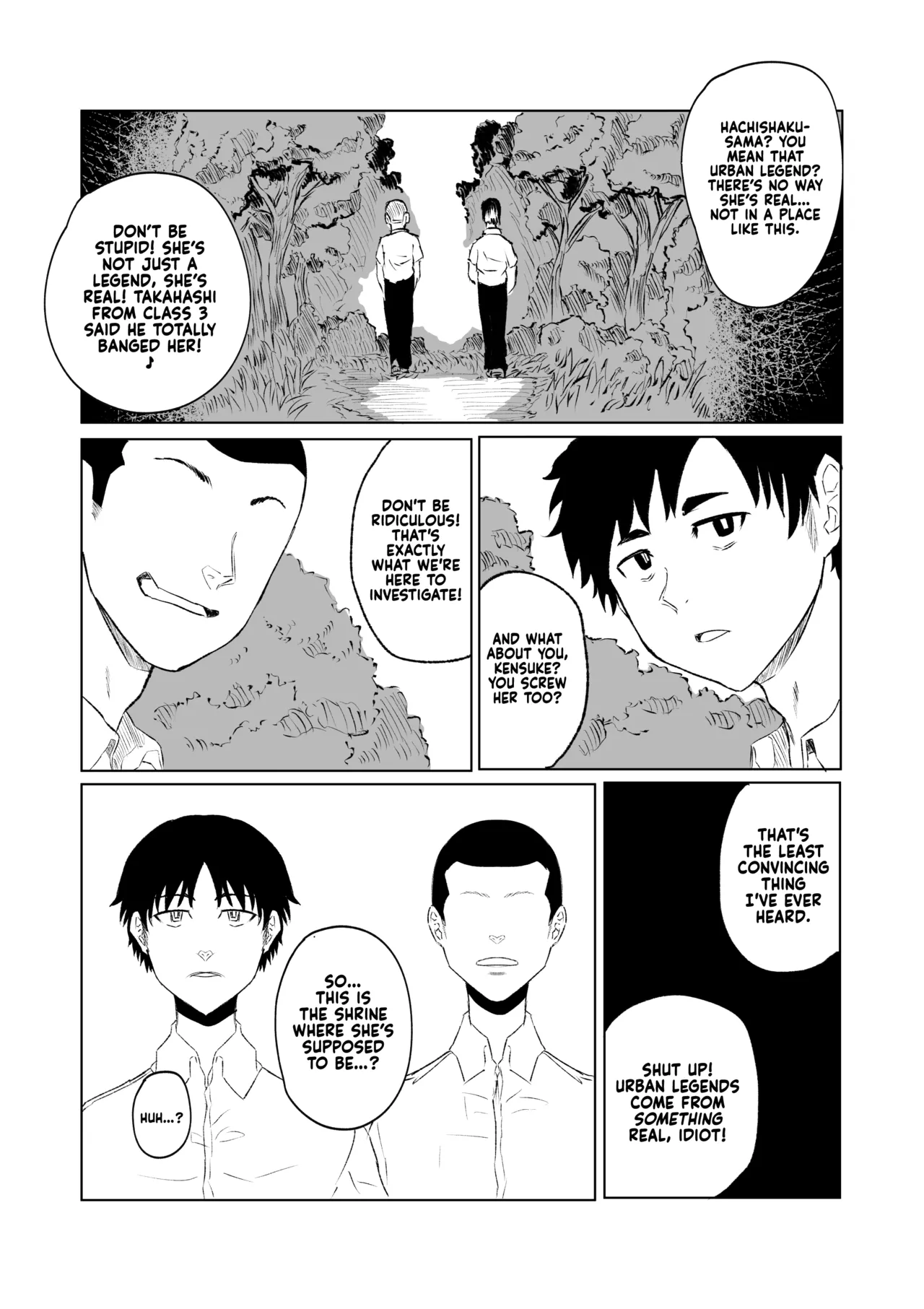 Hasshaku-sama - Deai to Sakushu | Hachishaku-Sama - The Encounter and the Drain page 3 full