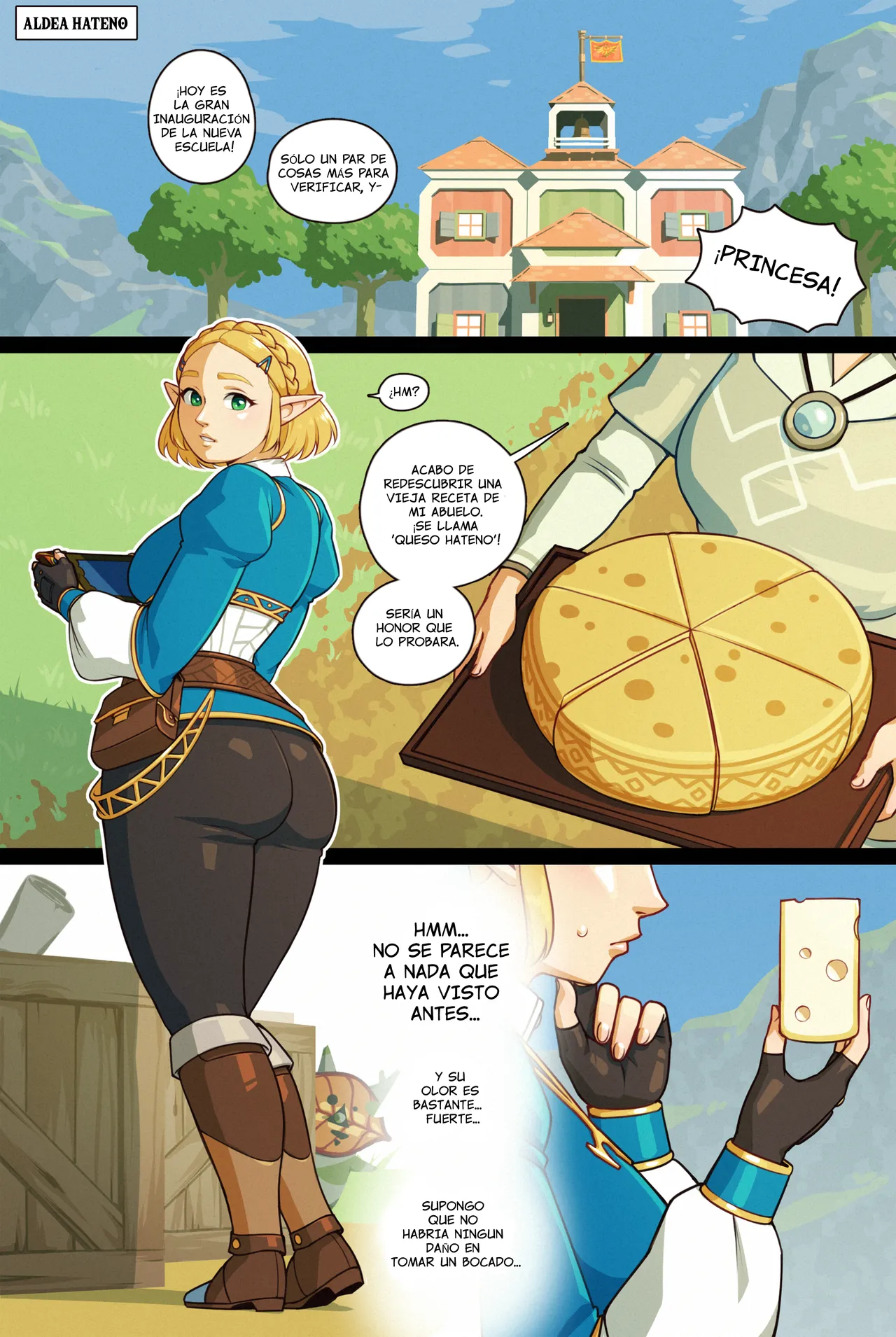 The Legend of Zelda: Tears of the Wardrobe By Better With Salt Spanish page 2 full