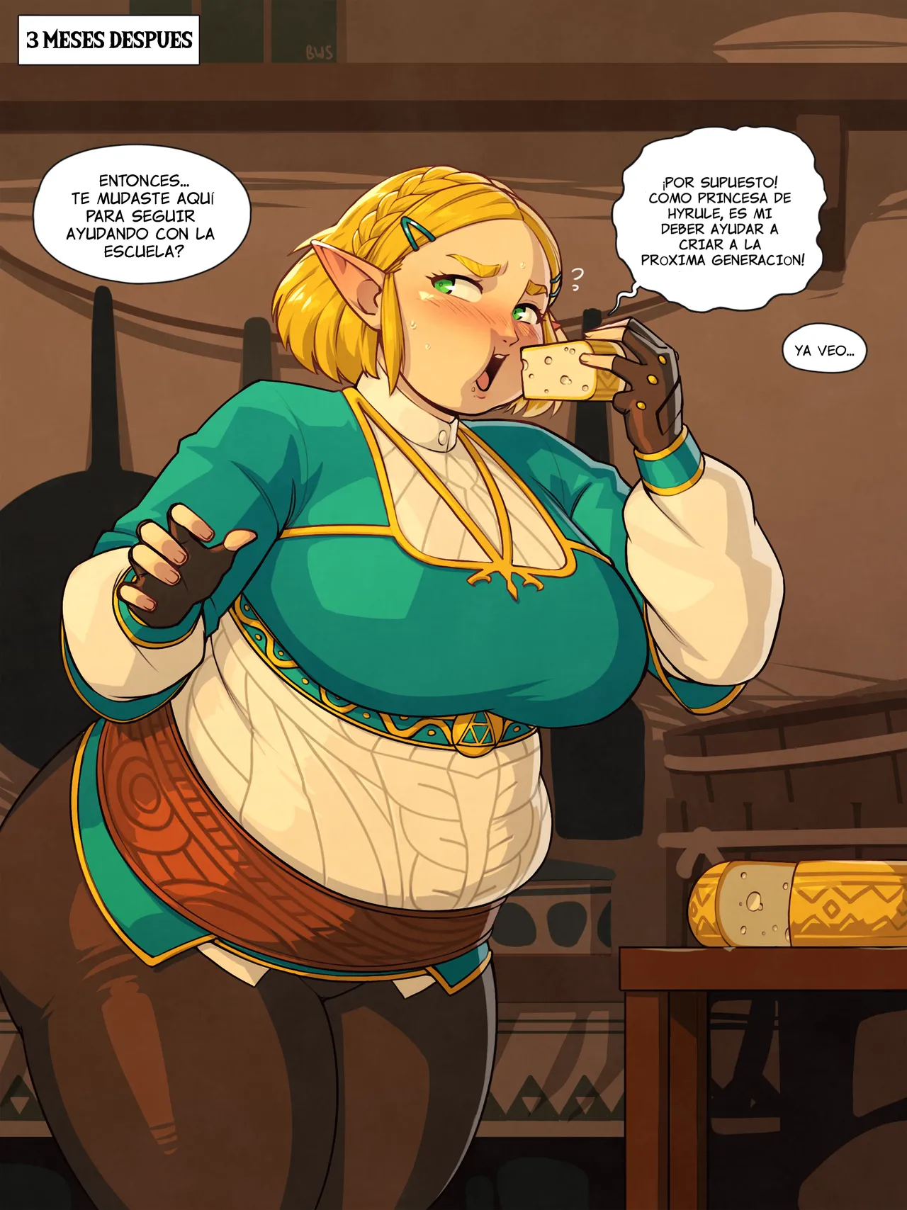 The Legend of Zelda: Tears of the Wardrobe By Better With Salt Spanish page 3 full