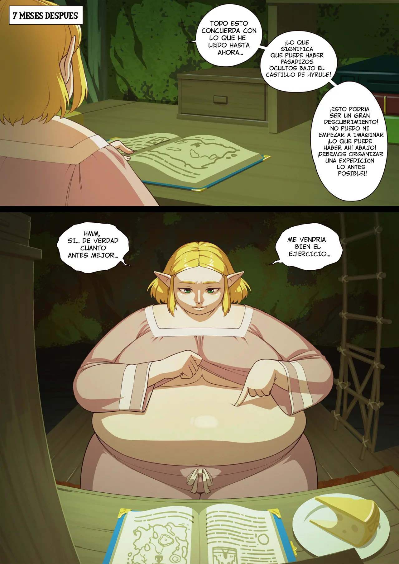 The Legend of Zelda: Tears of the Wardrobe By Better With Salt Spanish page 4 full