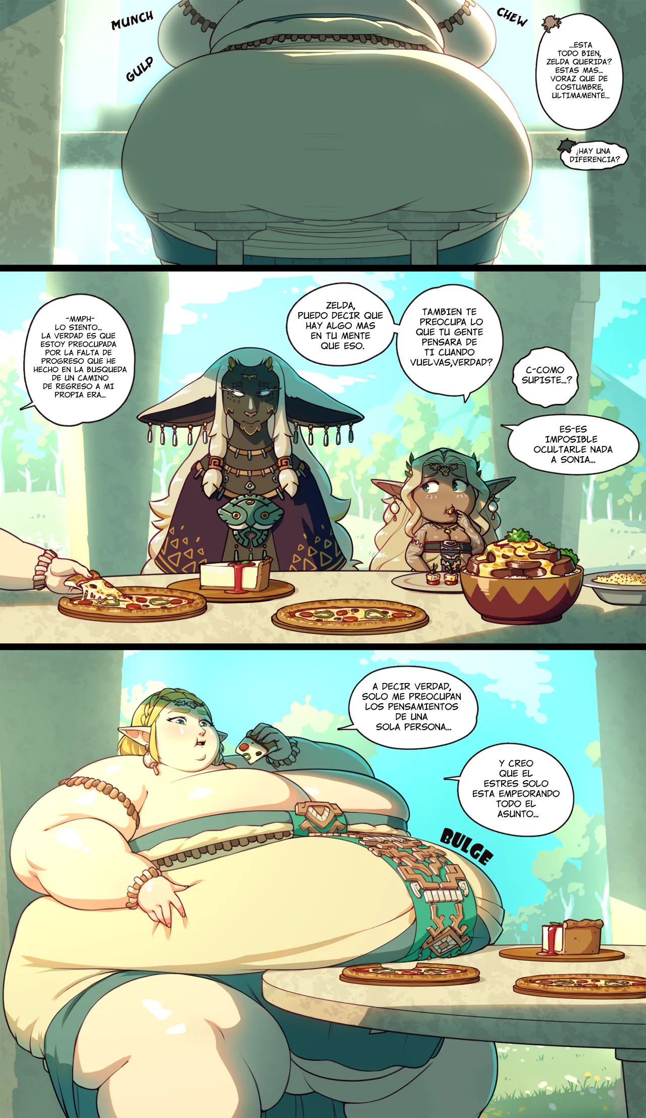 The Legend of Zelda: Tears of the Wardrobe By Better With Salt Spanish page 9 full
