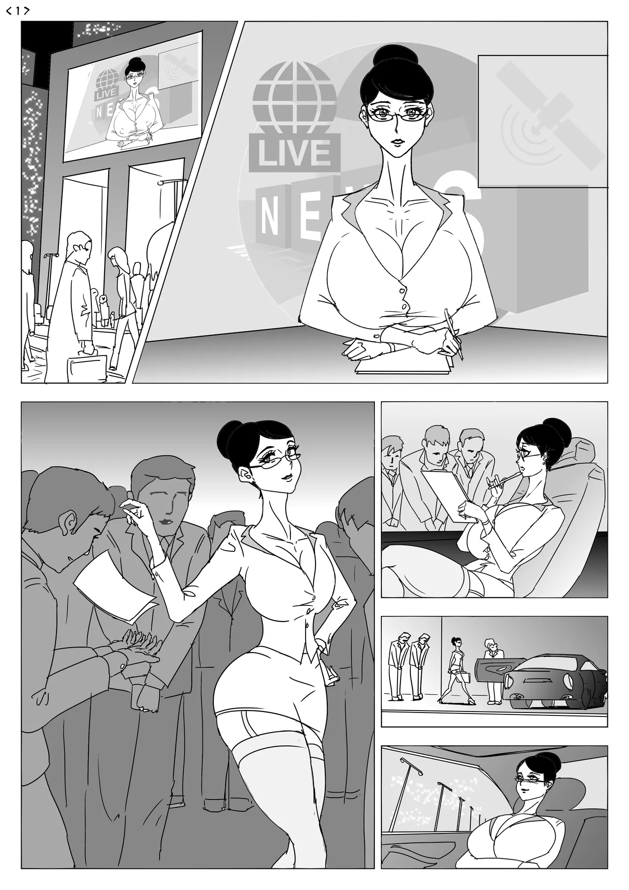 美人女子アナBestiality commission page 2 full