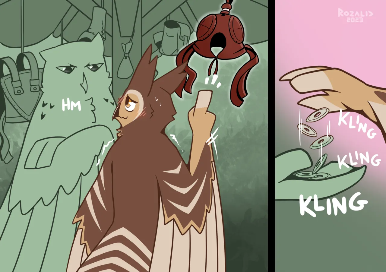 Kinky Owls: Bondage page 3 full