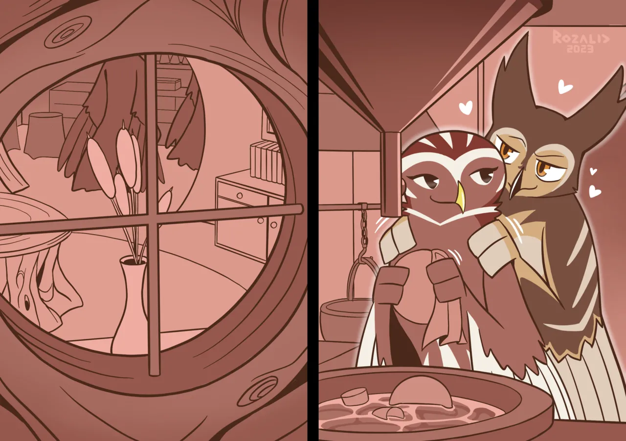 Kinky Owls: Bondage page 4 full