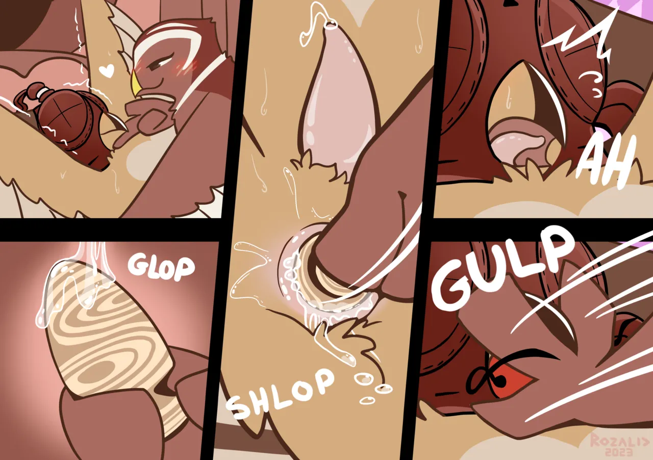 Kinky Owls: Bondage page 7 full