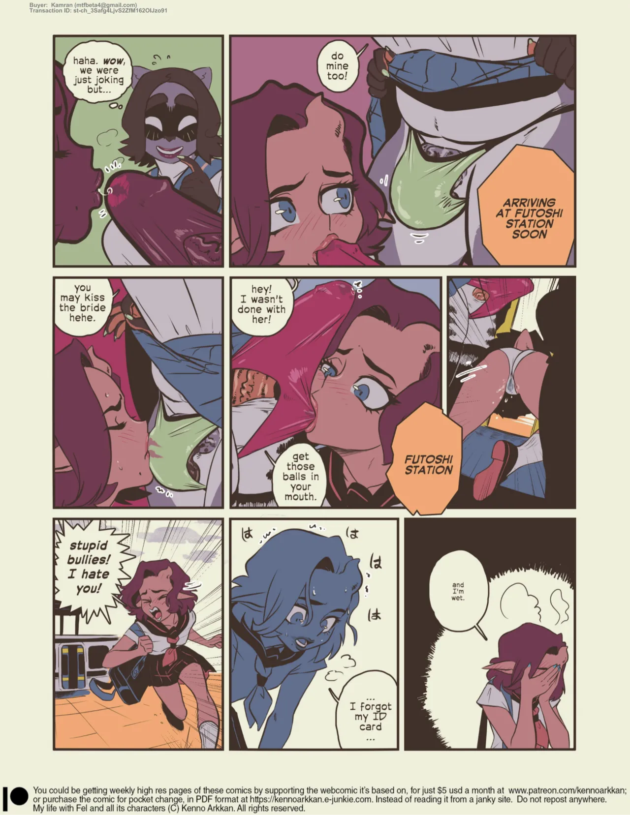 MizaruSketch The F-train​ page 10 full