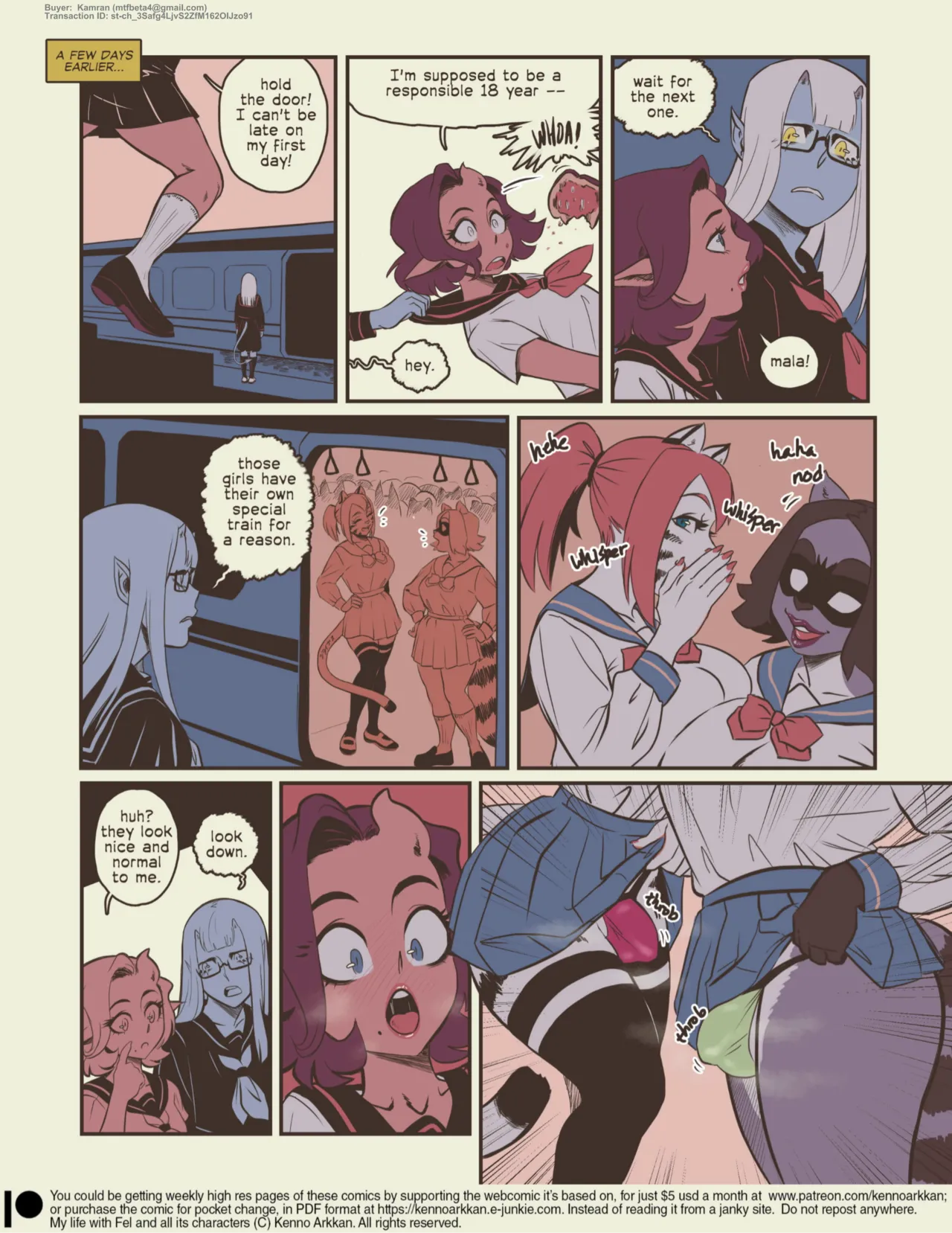 MizaruSketch The F-train​ page 5 full