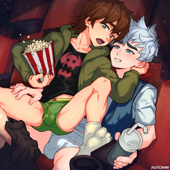 Dreamworks - Hiccup X Jack Frost #9 cover
