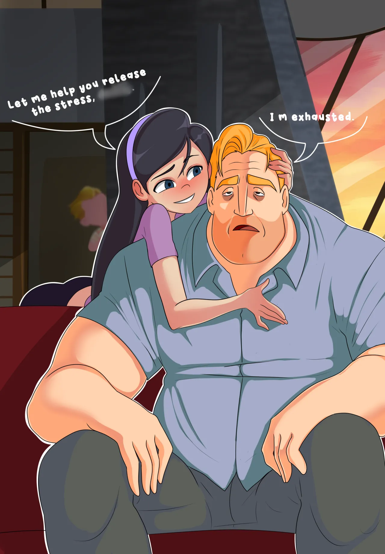 My "boyfriend" needs to relax page 1 full