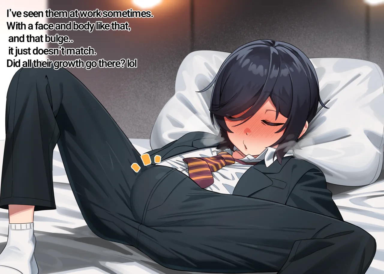 Middle age hung femboy boss page 6 full