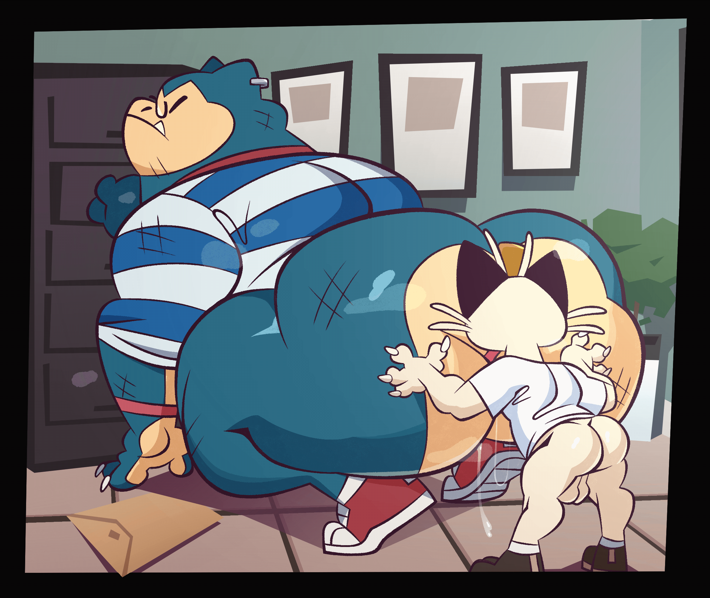 Meowth The Fat Sweaty Stinkin' Ass Addict page 5 full
