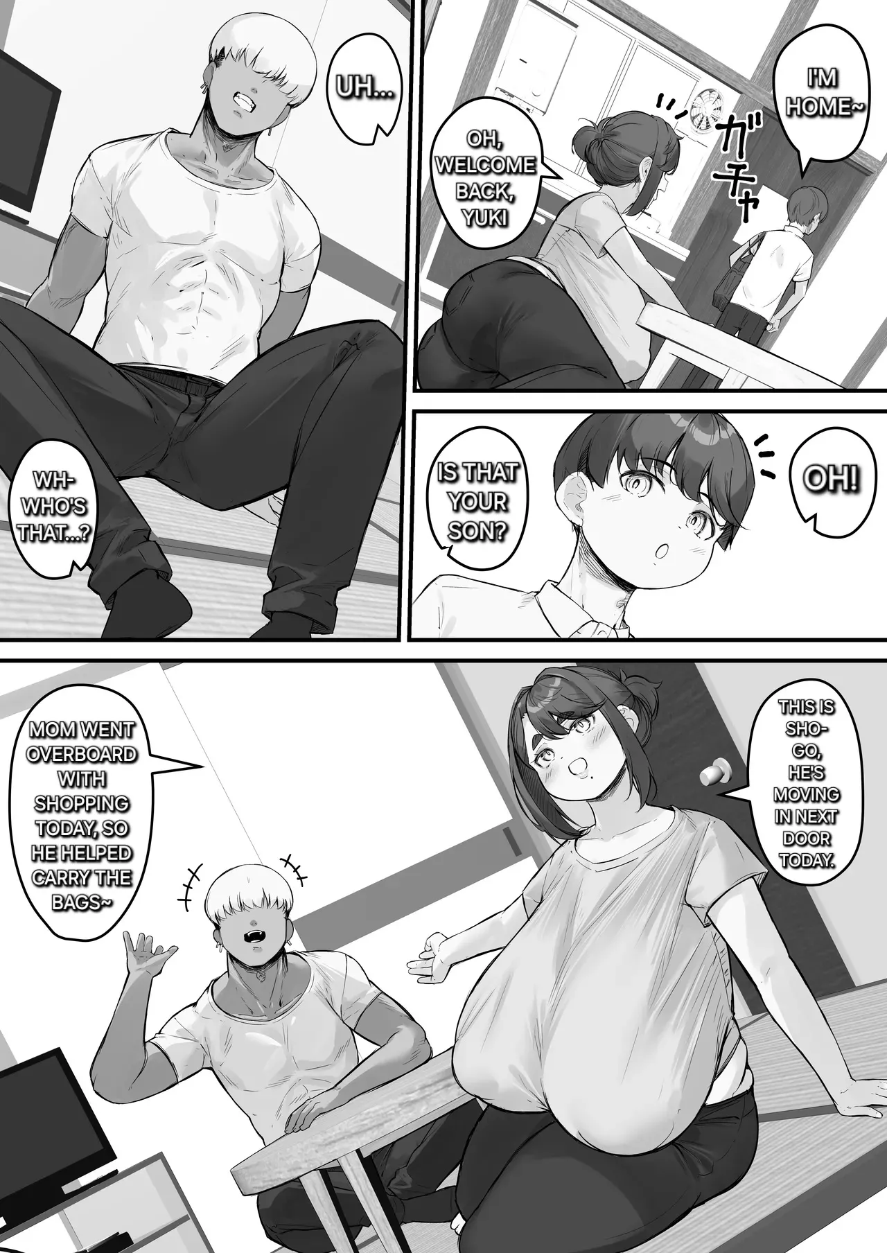 The Busty Mom with Long, Sagging Breasts Gets Seduced by a Playboy – Part 1 page 9 full