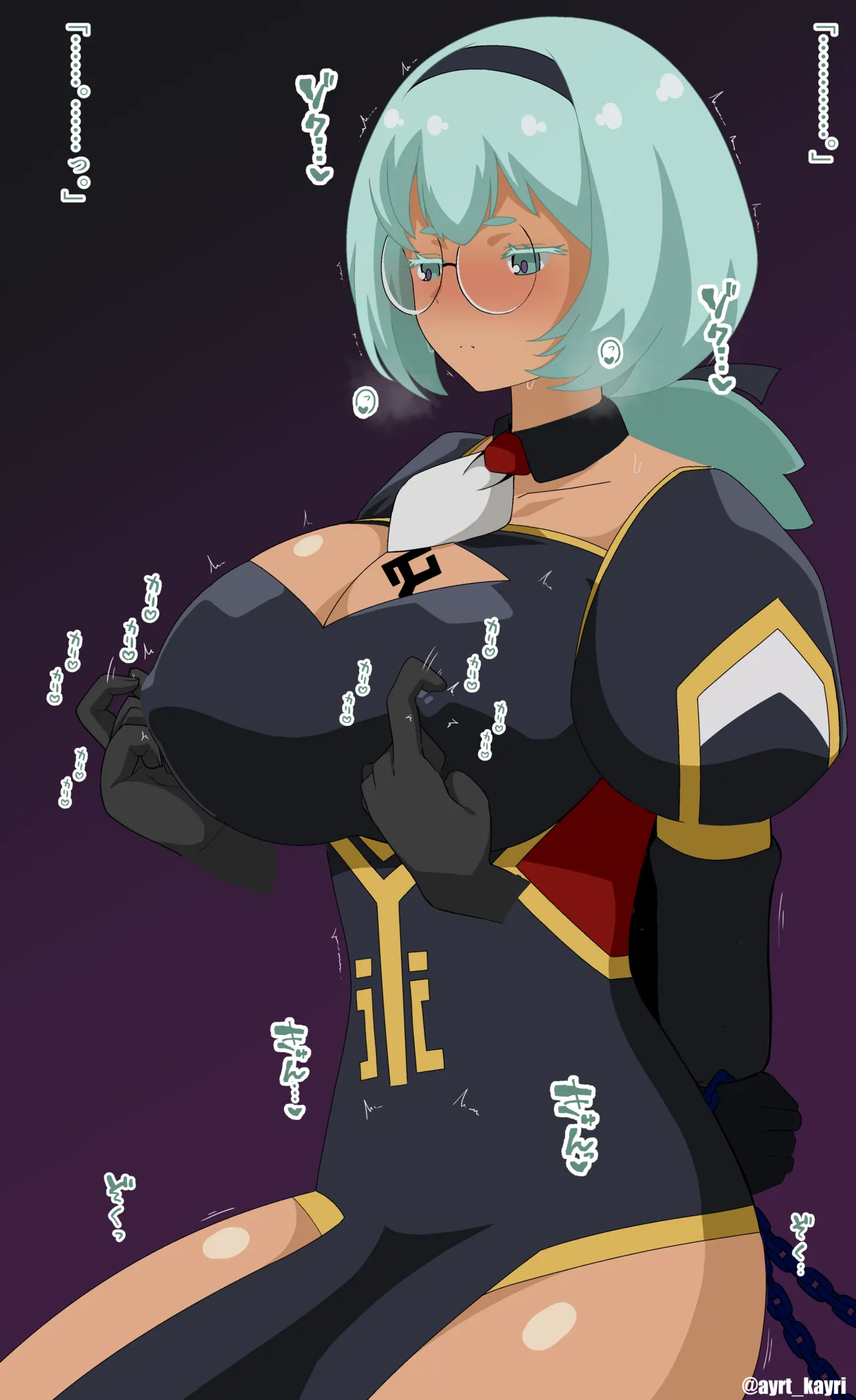 ネイア拘束乳首責め＆乳首絶頂 page 6 full