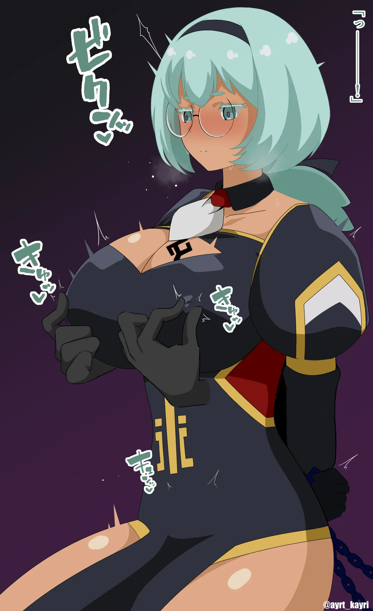 ネイア拘束乳首責め＆乳首絶頂 page 7 full