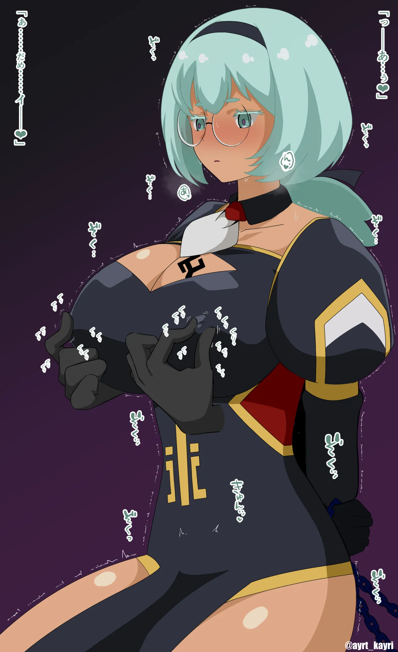 ネイア拘束乳首責め＆乳首絶頂 page 8 full