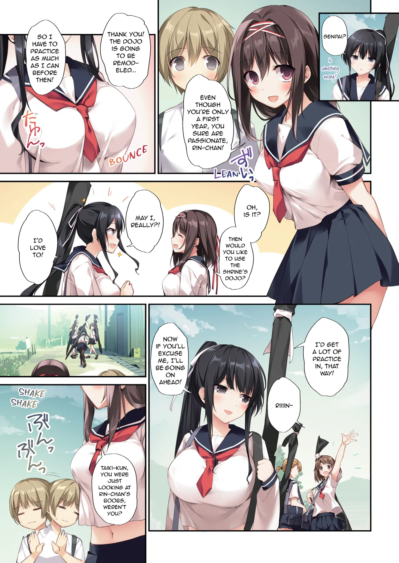 Pure Slut Miko Senpai 2 -Harem Summer- page 10 full