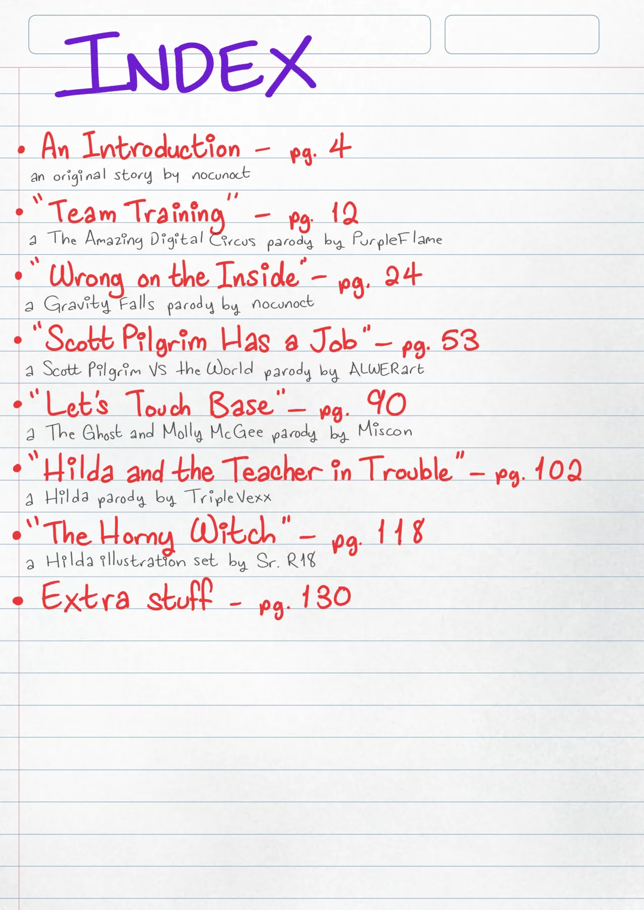 Sketchy Book 2nd Edition page 3 full