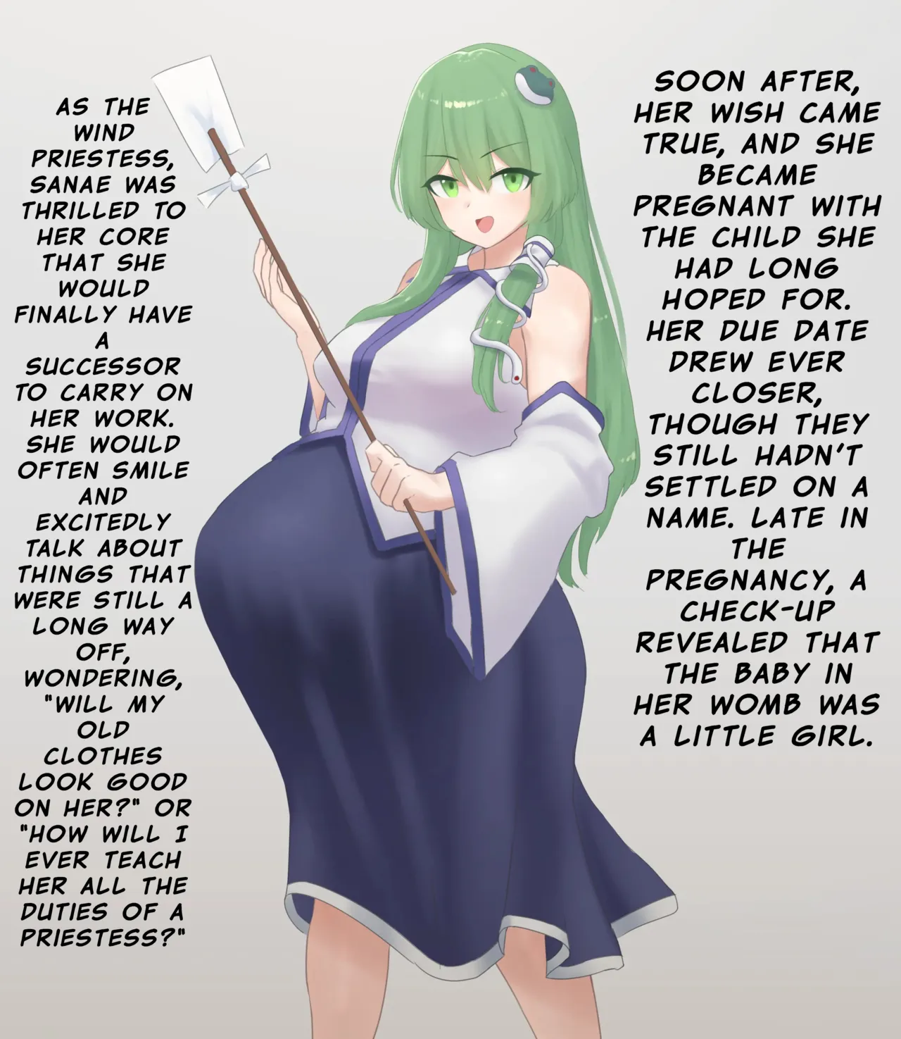 The Shrine Maiden Sacrifices Her Child to a Cockroach Demon, All for The Sake of Birthing a Monstrous Hybrid page 3 full