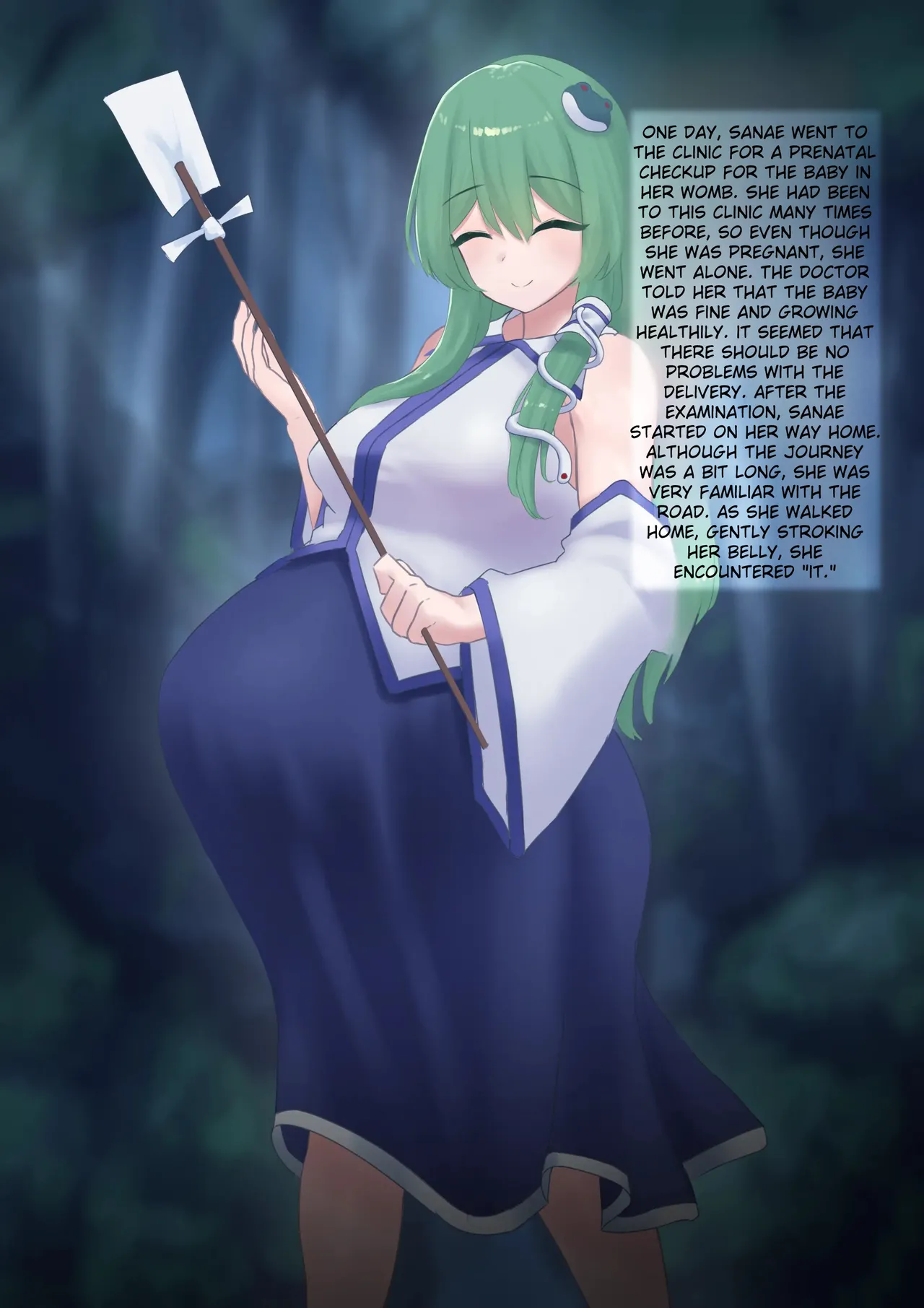 The Shrine Maiden Sacrifices Her Child to a Cockroach Demon, All for The Sake of Birthing a Monstrous Hybrid page 4 full