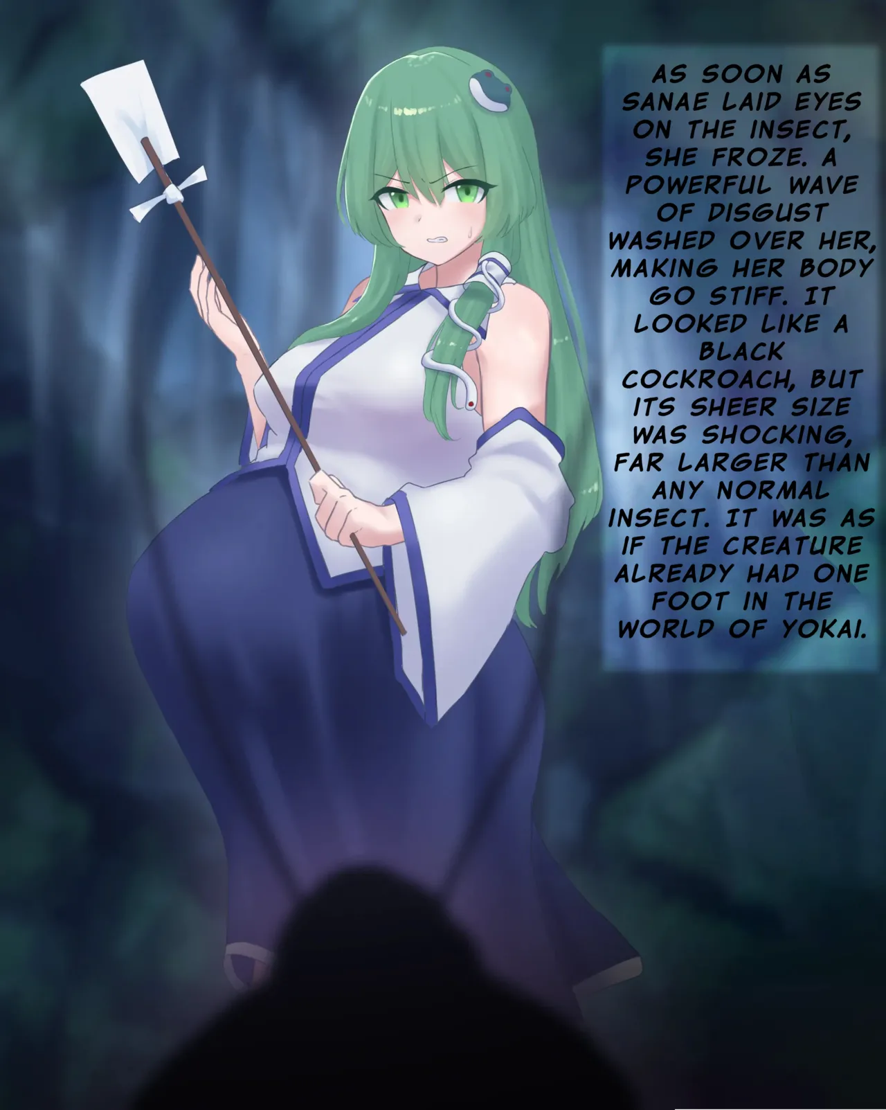 The Shrine Maiden Sacrifices Her Child to a Cockroach Demon, All for The Sake of Birthing a Monstrous Hybrid page 5 full