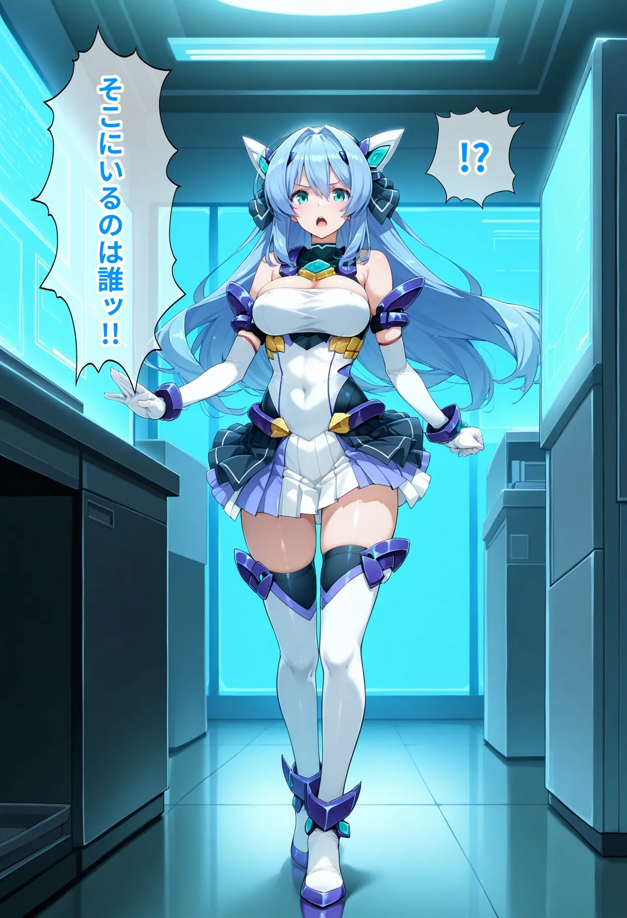 AI魔法少女  Fantasy Heroine Anal Torture Hell __ Four Beautiful Transforming Heroines Captured Chapter 3 _ Ec*tia vs Ganu*gil page 3 full