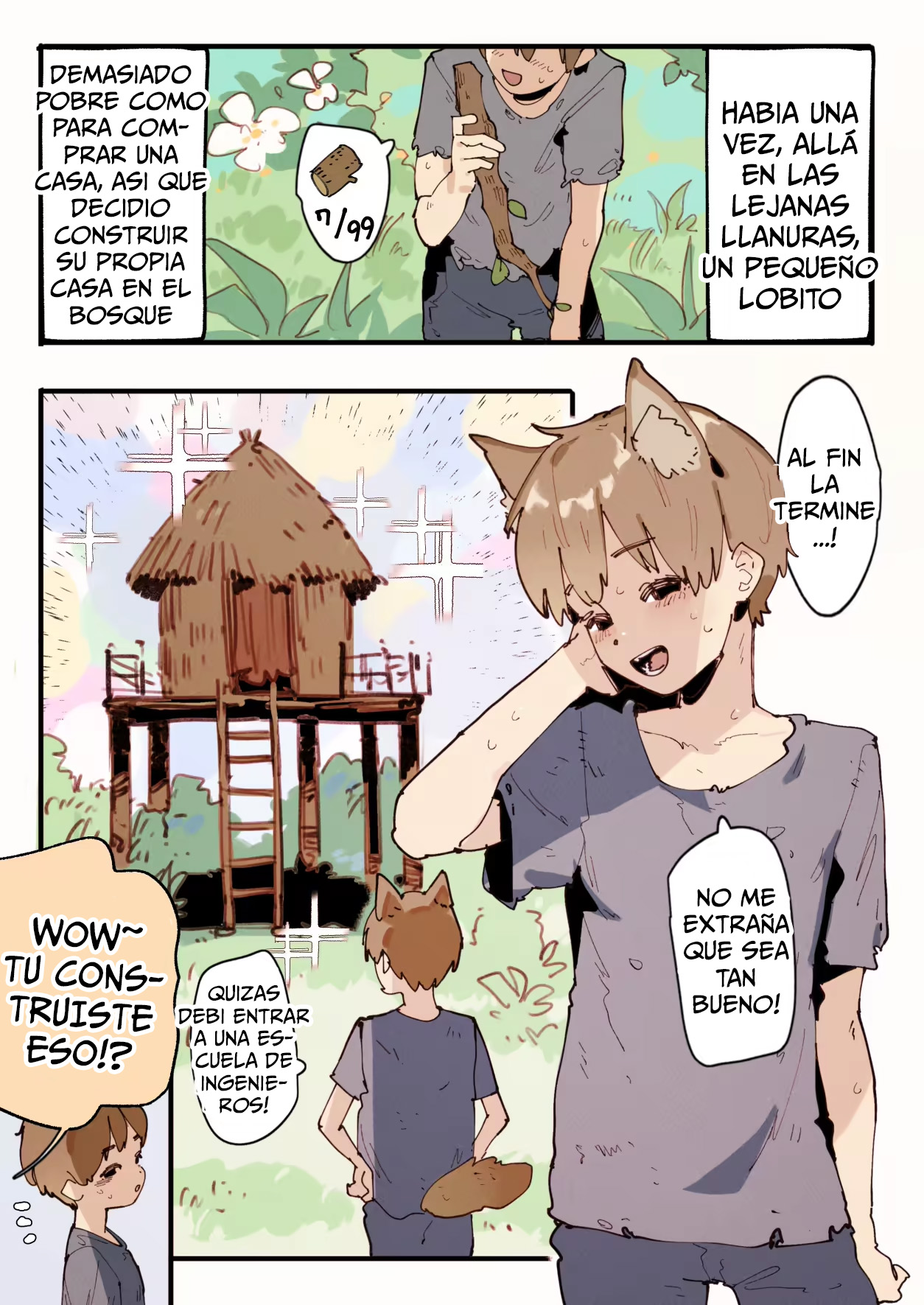 Sanbiki no Yuuwaku Ane Buta...｜Las Tres Cerditas y El Lobito... page 2 full