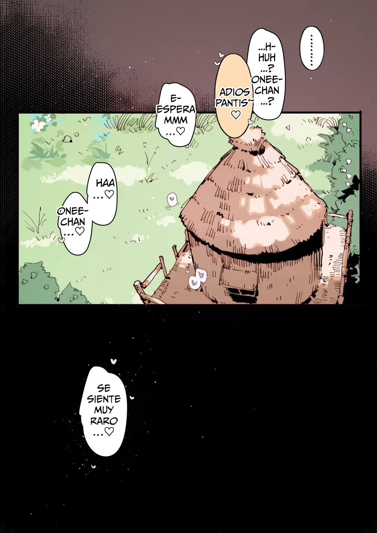 Sanbiki no Yuuwaku Ane Buta...｜Las Tres Cerditas y El Lobito... page 8 full