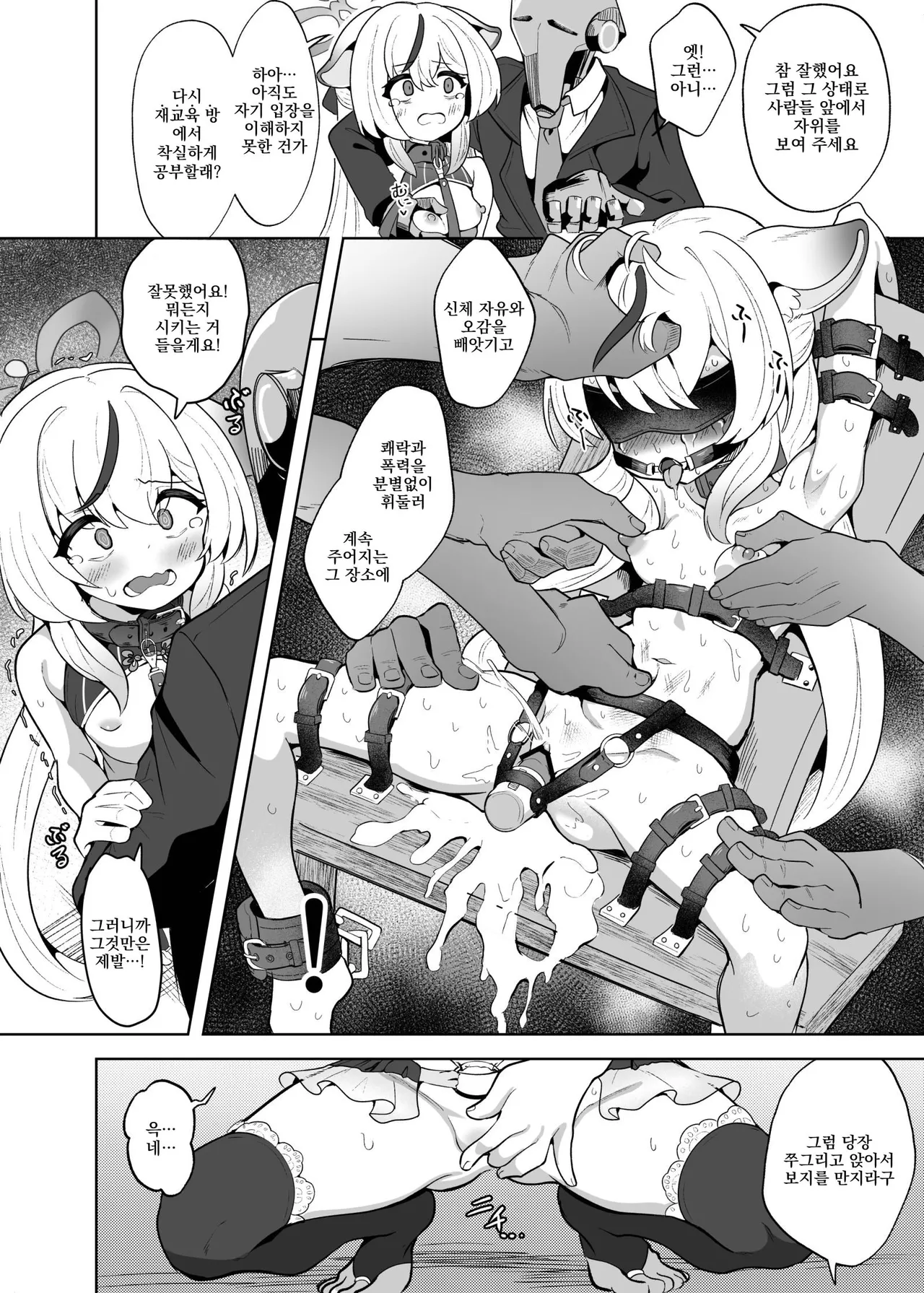 Kokona Jinken Hakai Mujihi Choukyouroku | 코코나 인권파괴 무자비조교록 page 10 full