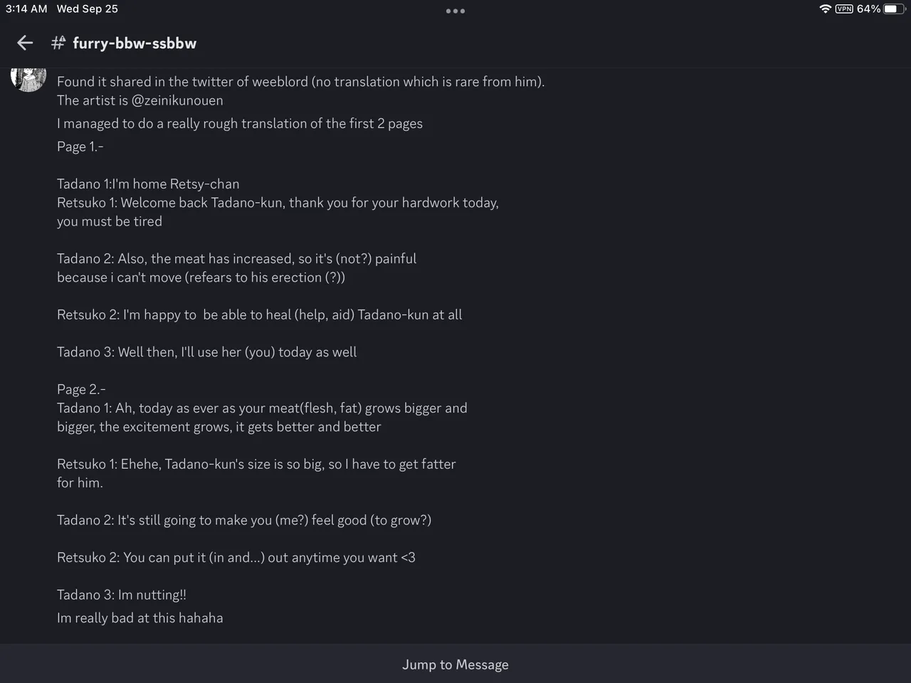 Aggretsuko Comic by Zenikunouen page 4 full