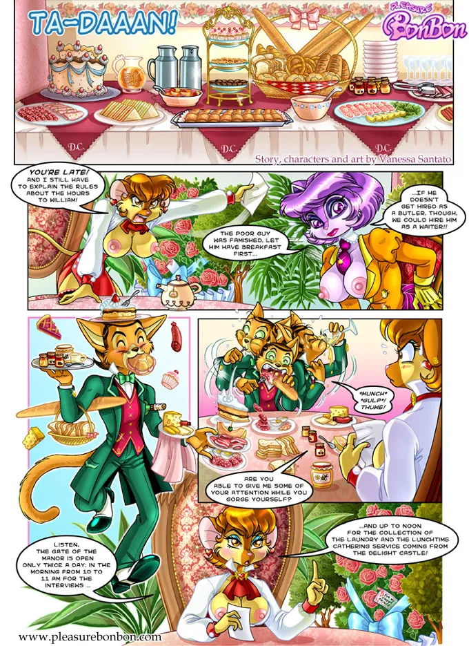 Pleasure BonBon - Chapter 3: The New, Sexy Butler page 4 full