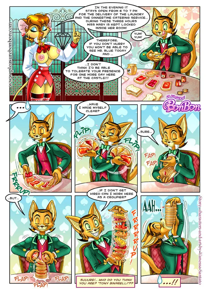 Pleasure BonBon - Chapter 3: The New, Sexy Butler page 5 full