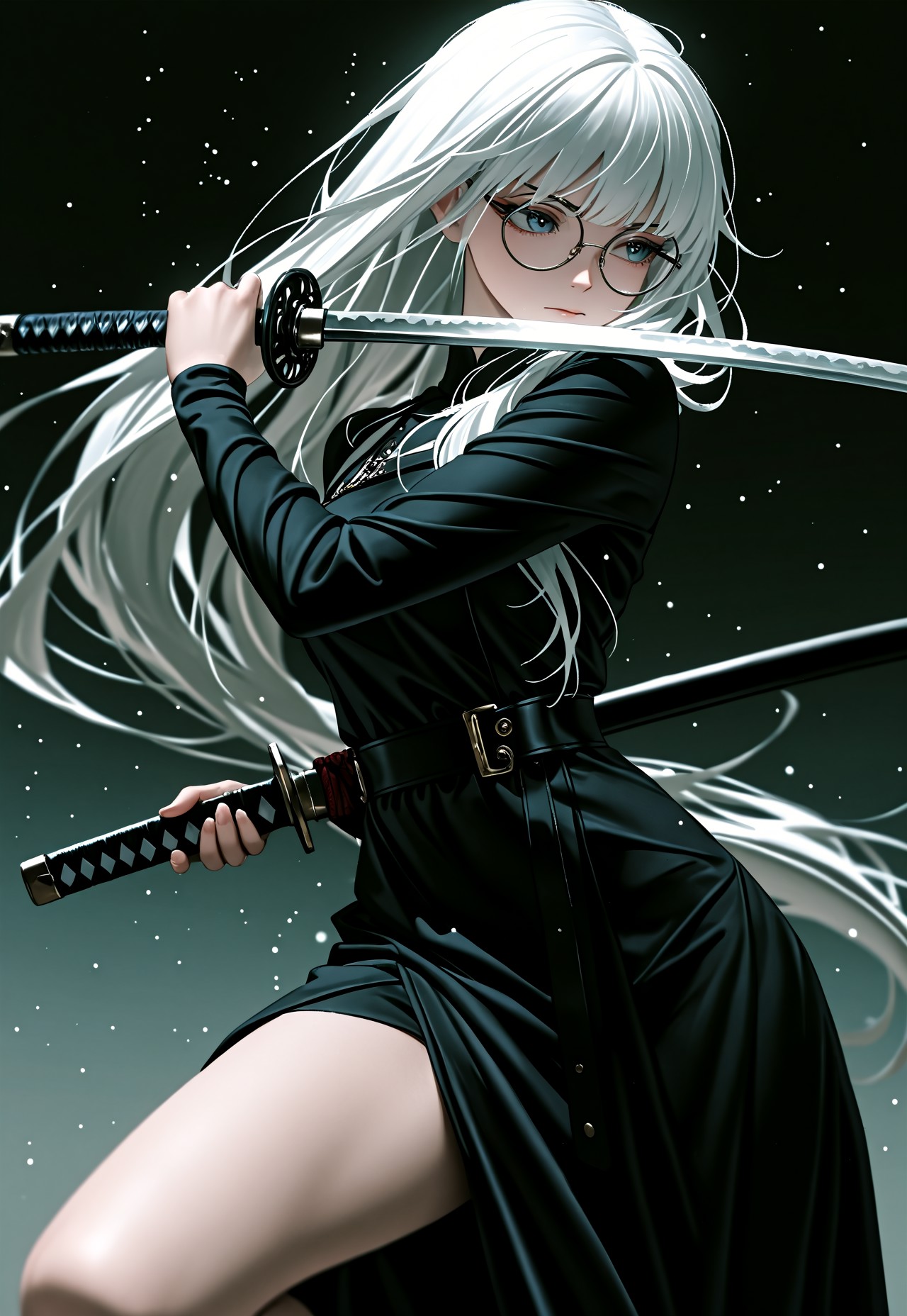 KATANA PANTY POV – GLASSES BLACK DRESS page 6 full