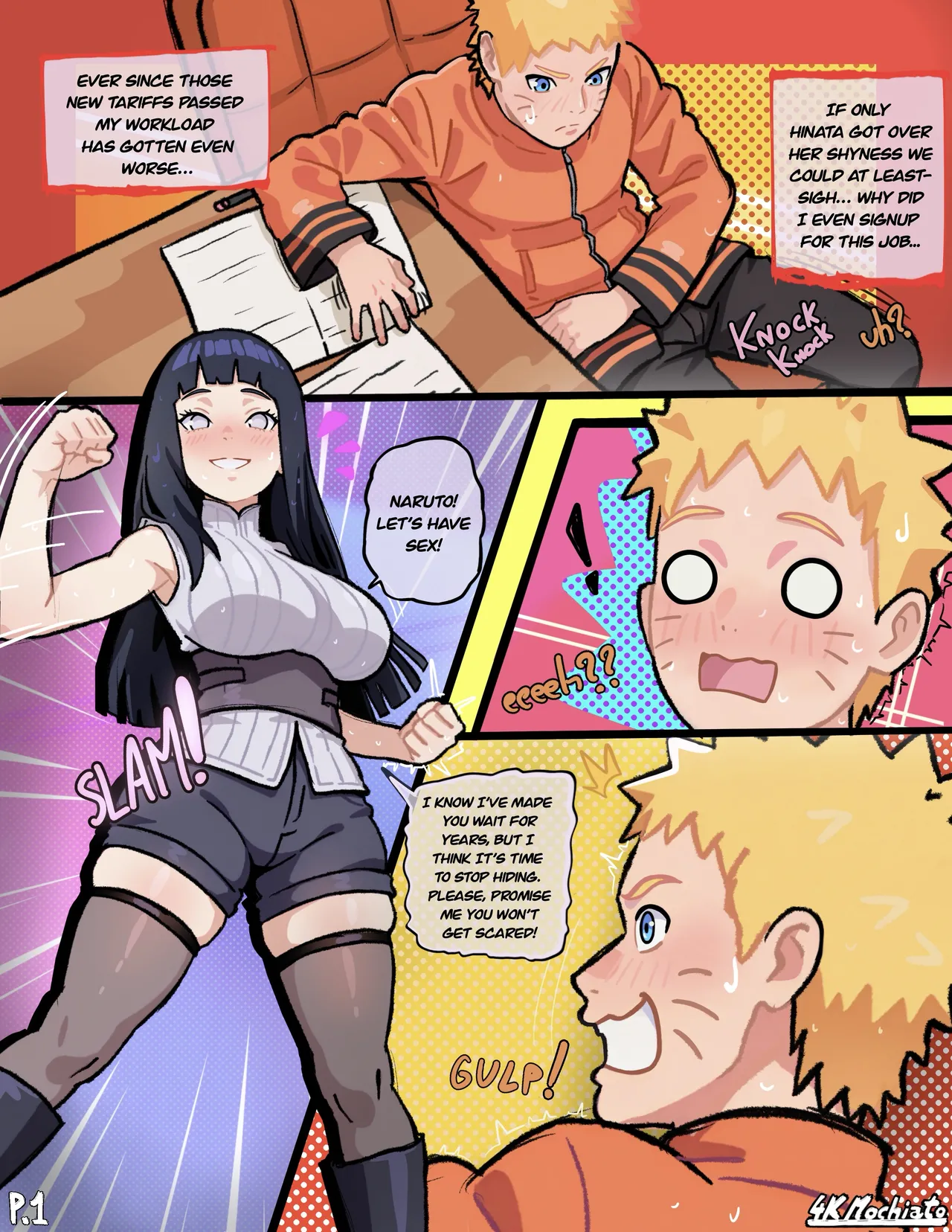 My cute wife Hinata can’t be a top! page 2 full