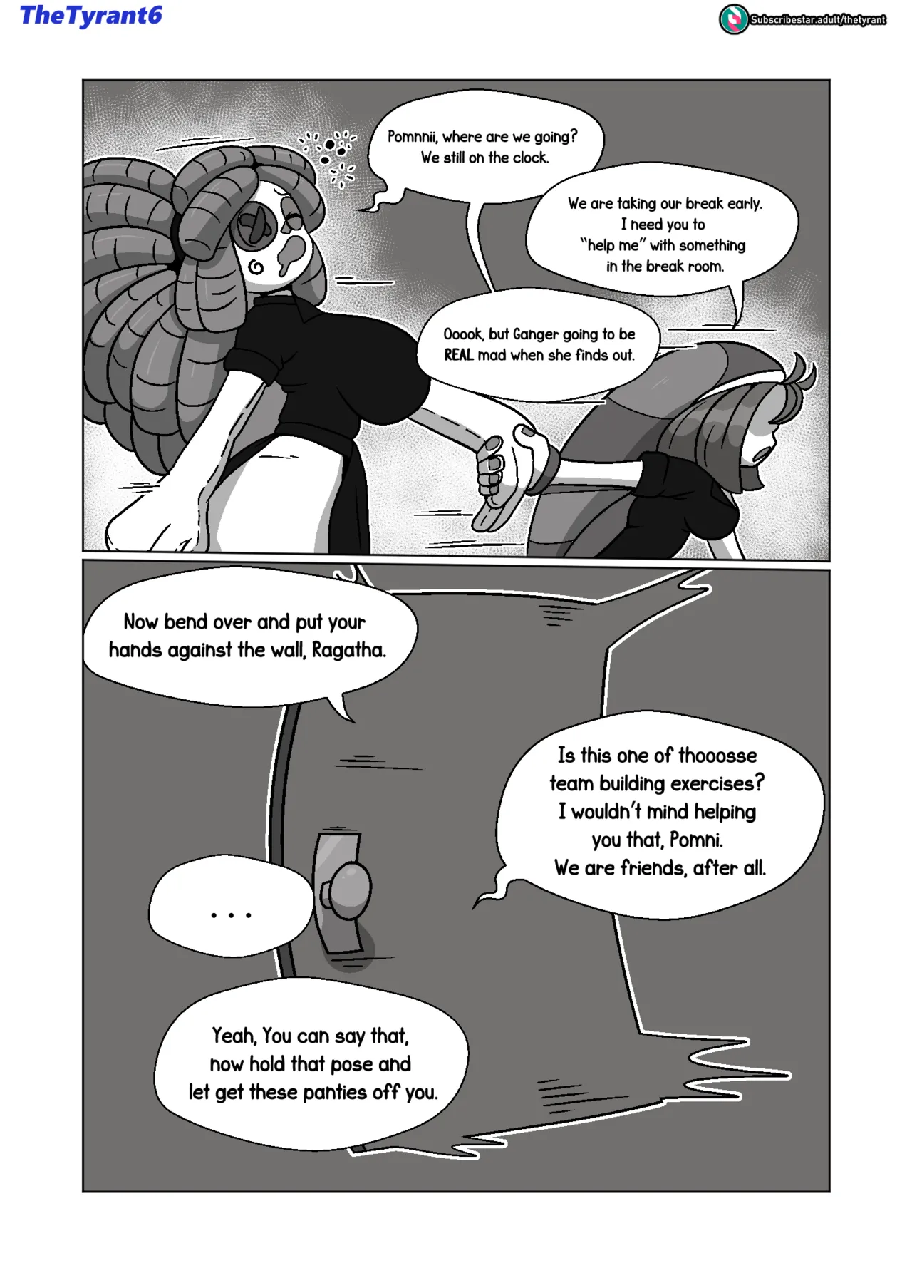 Pomni x Ragatha: Break Time! page 3 full