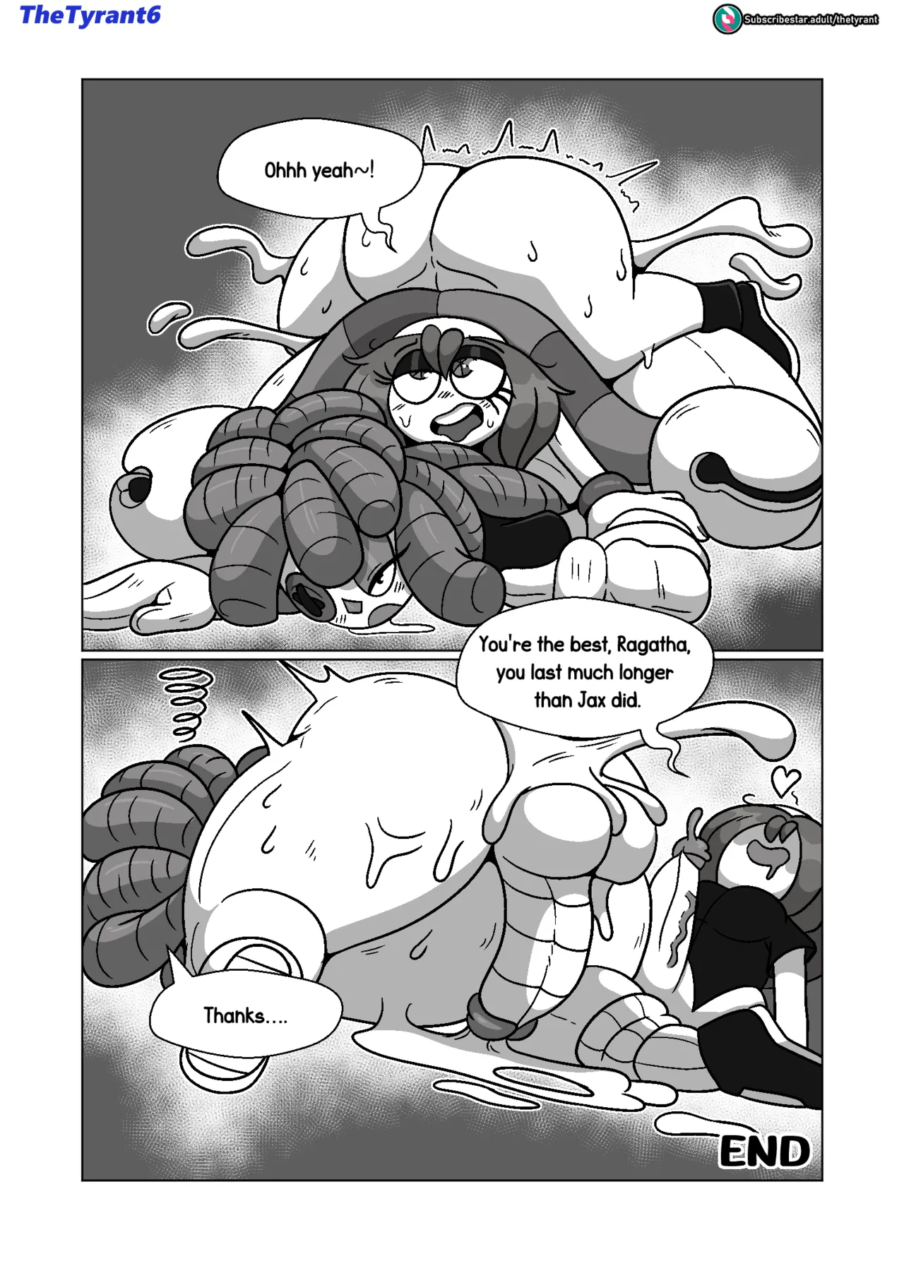 Pomni x Ragatha: Break Time! page 9 full