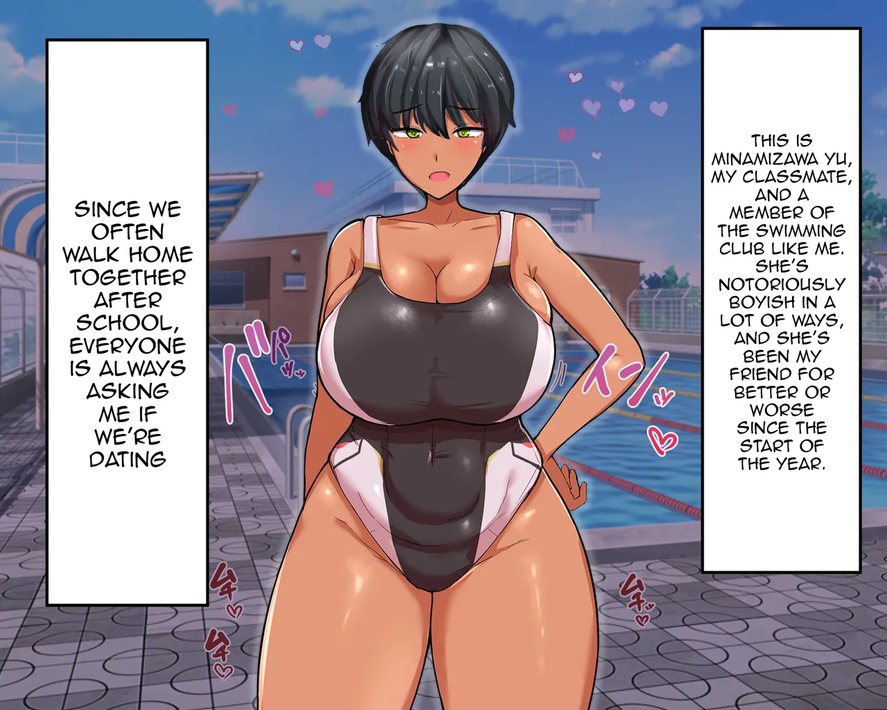 Nagachin Erozaru ga Houkago ni Bakunyuu Doukyuusei x3 to Yarimakutteit | The Long-dicked Perverted Monkey Was Fucking With The The Three Huge Boobed Classmates After Class page 9 full