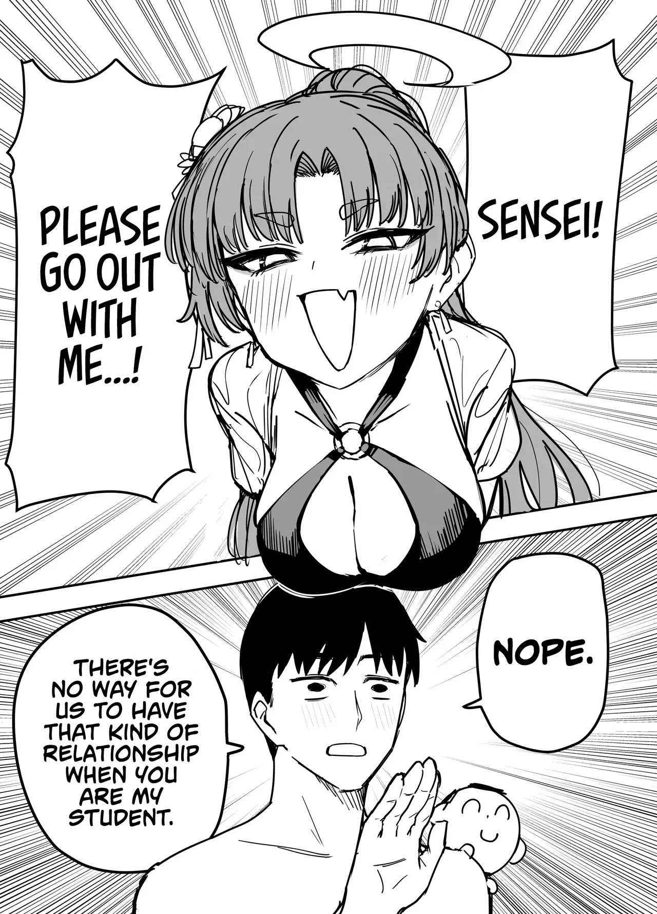 Zenryoku! Kadenokouji  |  Don't hold back! Miss Kadenokouji page 2 full