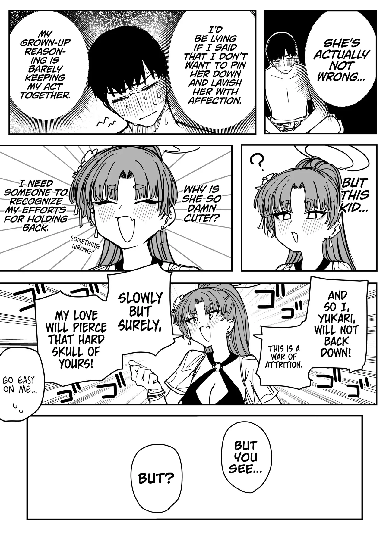 Zenryoku! Kadenokouji  |  Don't hold back! Miss Kadenokouji page 4 full