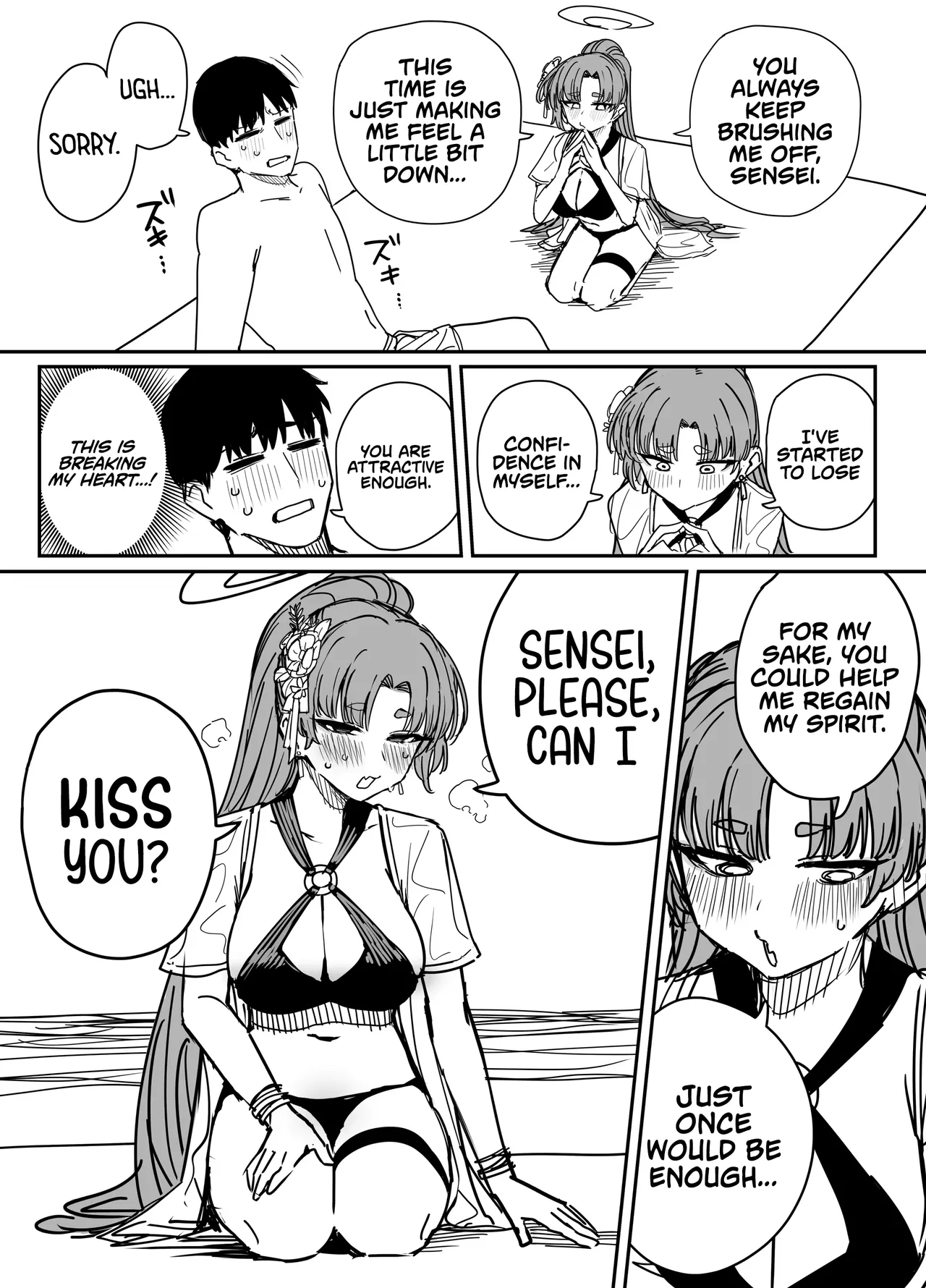 Zenryoku! Kadenokouji  |  Don't hold back! Miss Kadenokouji page 5 full