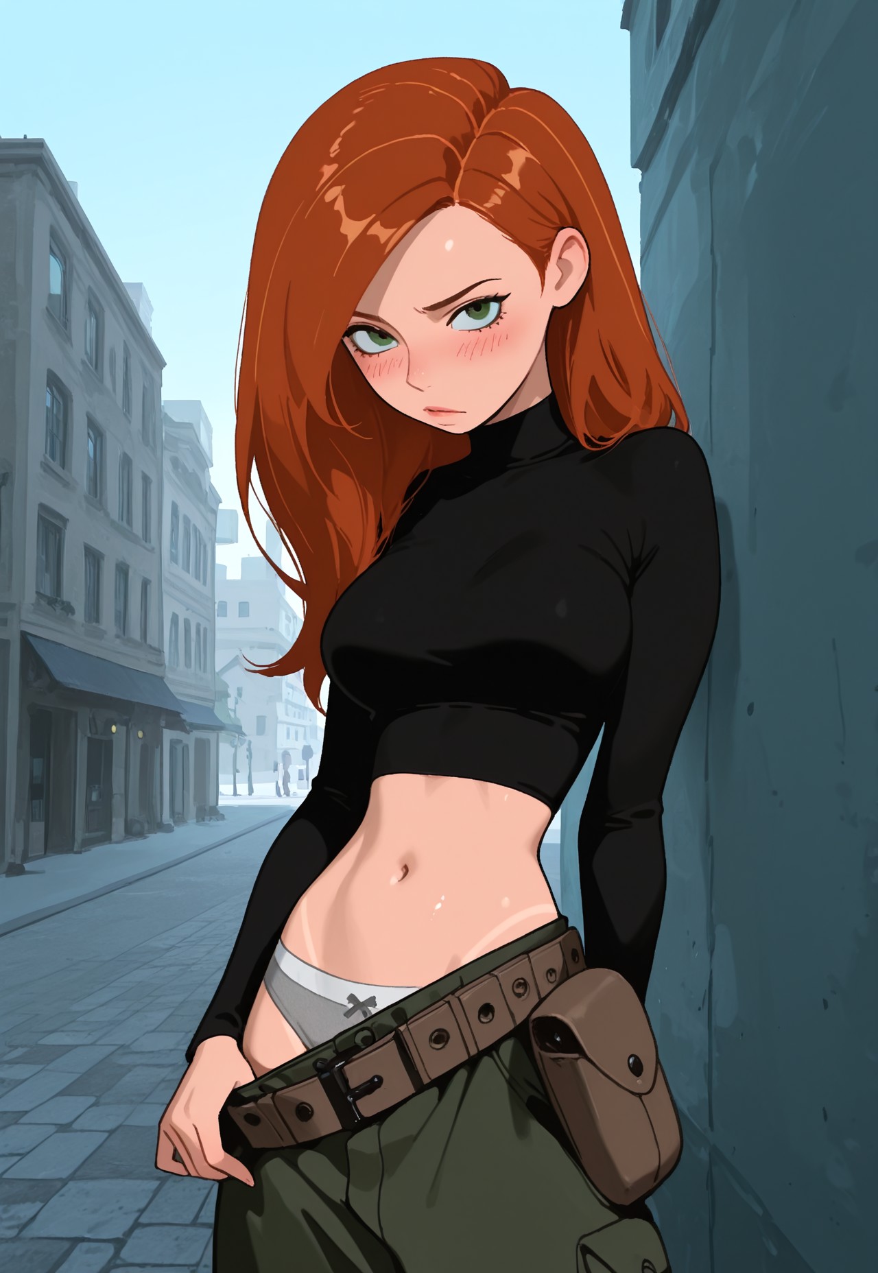 KIM POSSIBLE POV – THONGS PANT PULL DOWN page 1 full