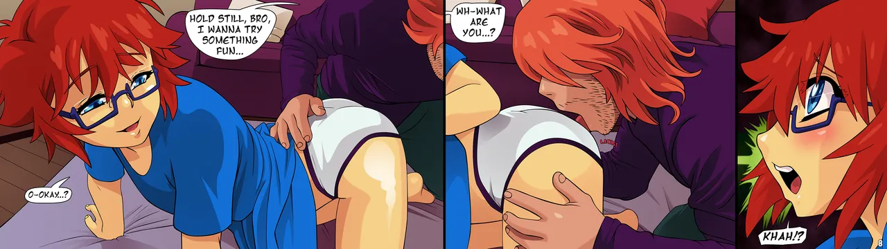 Nearphotison - Addicted to My Little Brother's Ass page 8 full