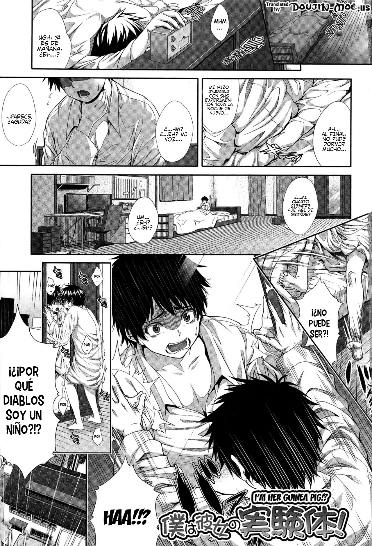 Boku wa Kanojo no Marmot! Ch. 1｜¡Soy su Conejillo de Indias! Cap. 1 page 5 full