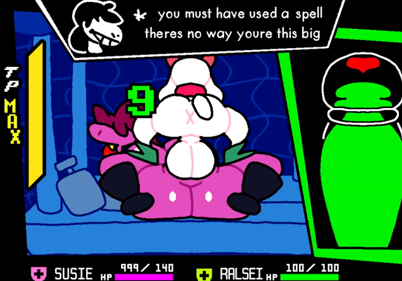 Susie and Ralsei page 3 full