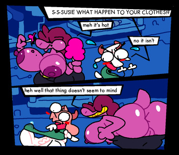 Susie and Ralsei cover