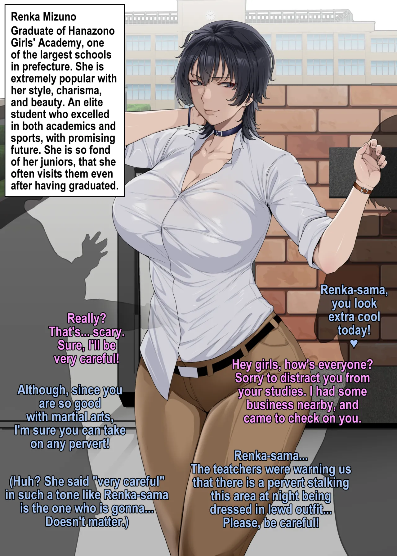 A beautiful star student, who is actually an exhibitionist pervert Part 1 and 2 page 2 full