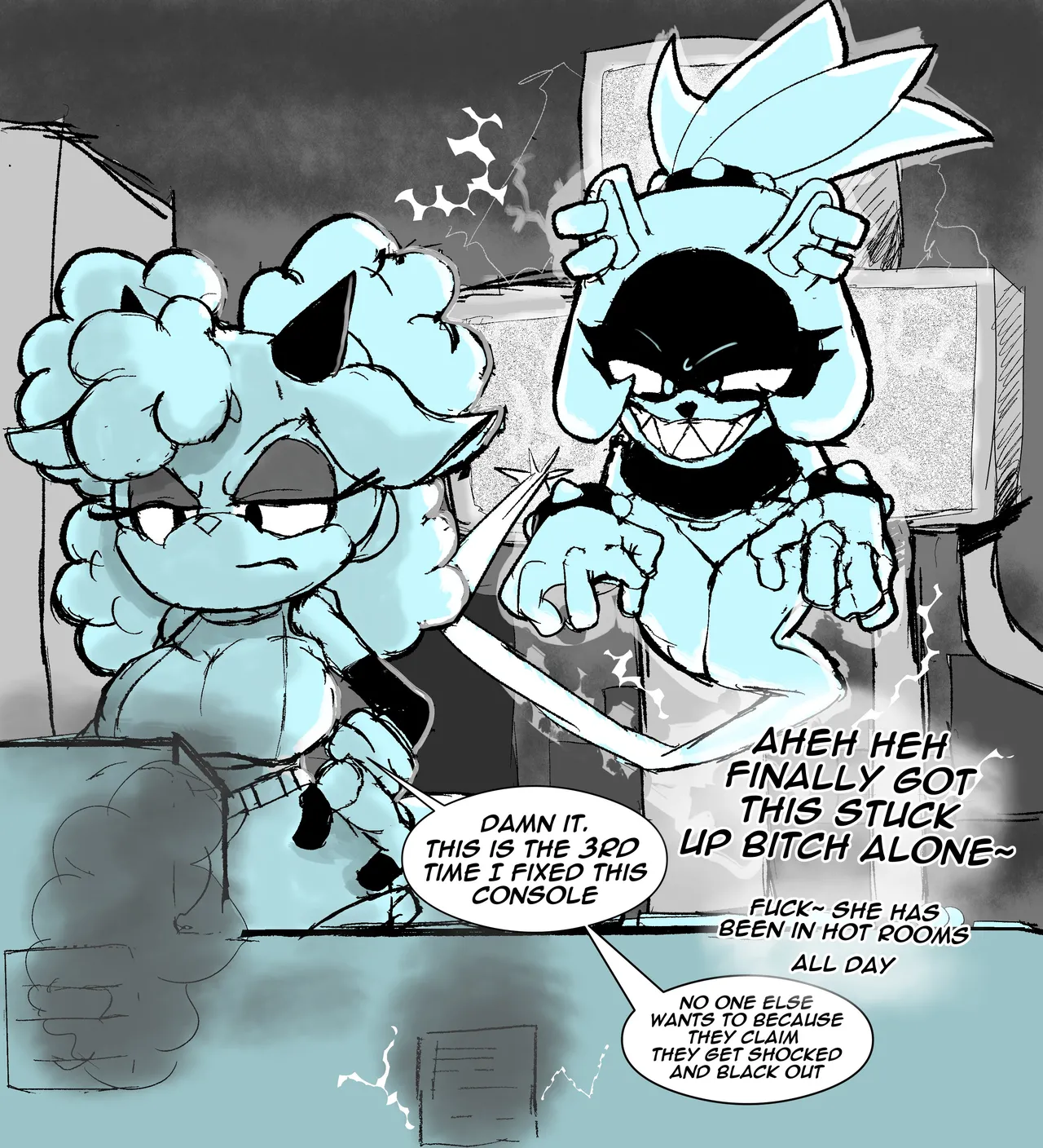 Ghost Surge Mutton Puppet page 1 full