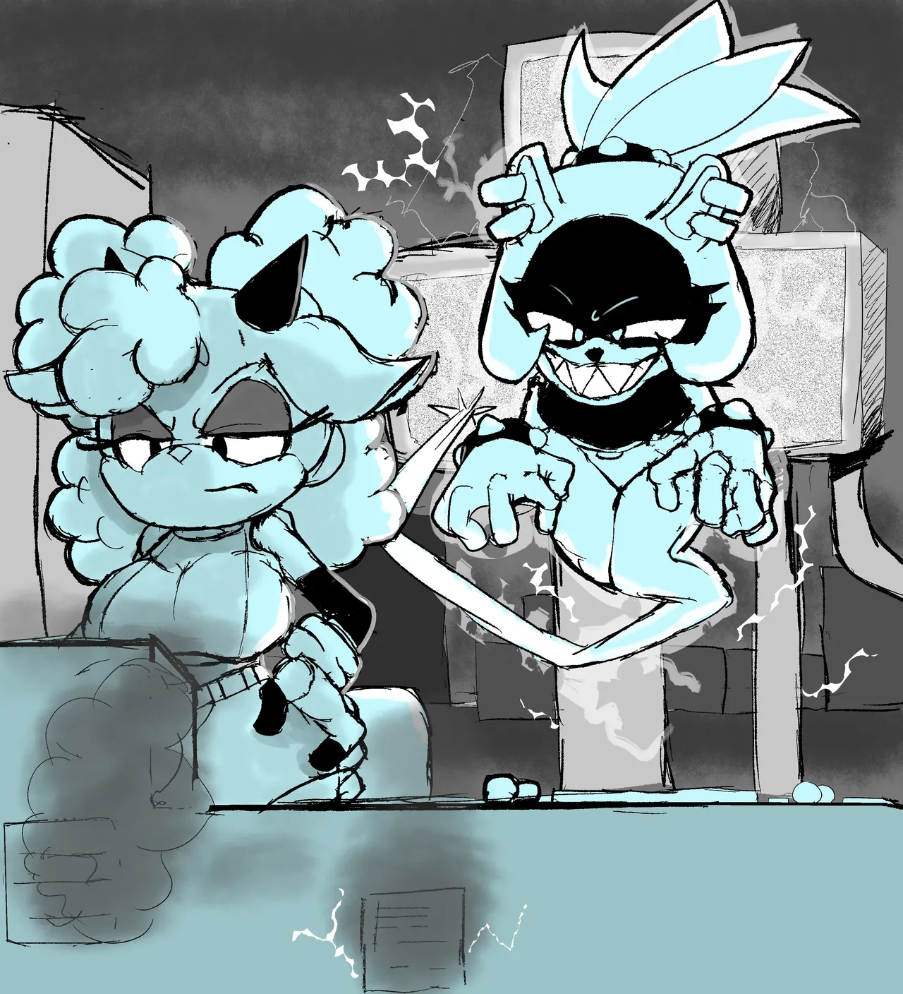 Ghost Surge Mutton Puppet page 5 full