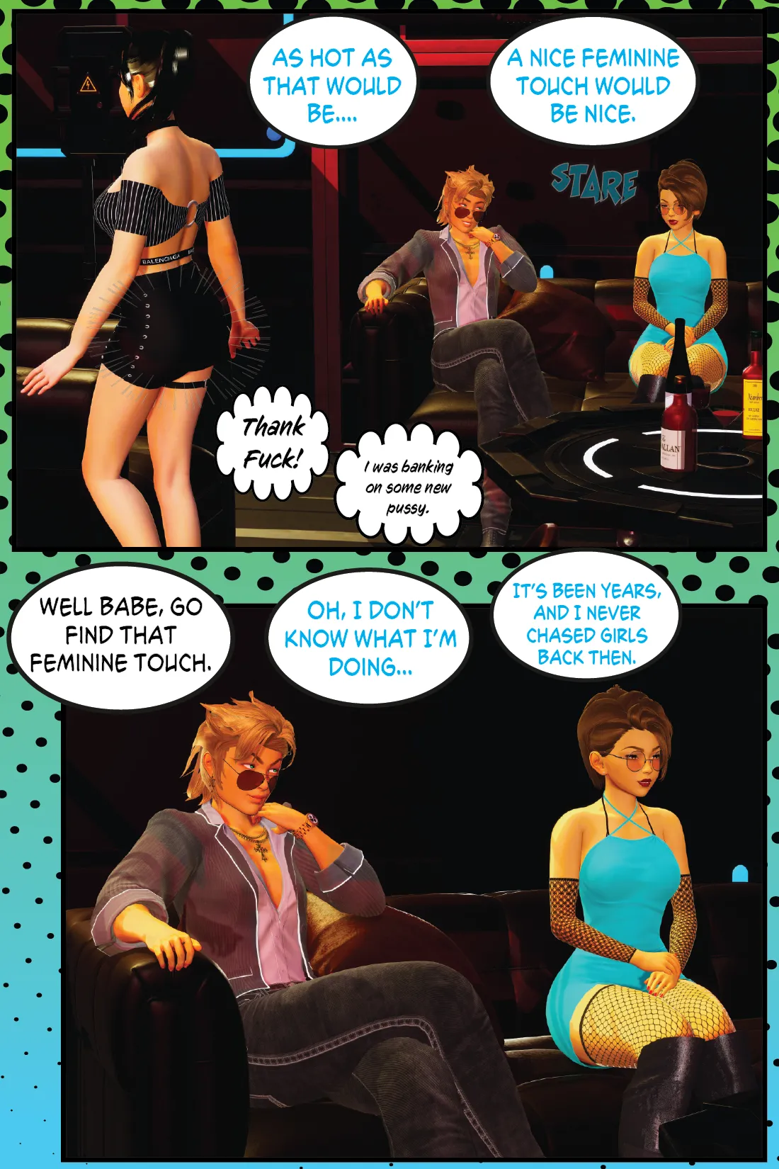 Fummunity Comix: Double Couple Trouble Free Version page 4 full